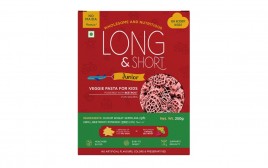 Long & Short Junior Veggie Pasta For Kids Powered With Beetroot  Box  250 grams